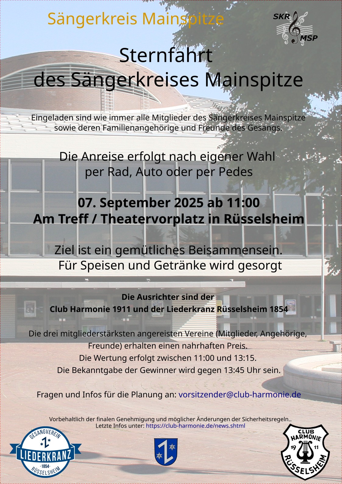 Sternfahrtplakat 2025
